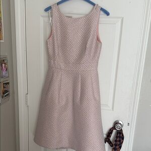 Calvin Klein Blush Textured Mini Dress